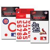 Rawlings MLB Team Decal Kits Batting Helmet Decals Rawlings MLB Team Decal Kits Batting Helmet Decals