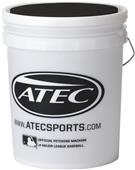 ATEC Baseball/Softball Ball Bucket w/Cushion Lid ATEC Baseball/Softball Ball Bucket w/Cushion Lid