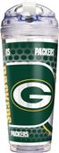 NFL Green Bay Packers Acrylic Tumbler w/ Straw NFL Green Bay Packers Acrylic Tumbler w/ Straw