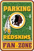 NFL Washington Redskins Plastic Parking Sign NFL Washington Redskins Plastic Parking Sign