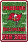 NFL Tampa Bay Buccaneers Plastic Parking Sign NFL Tampa Bay Buccaneers Plastic Parking Sign
