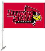 Collegiate Illinois State 2-Sided 11x18 Car Flag Collegiate Illinois State 2-Sided 11x18 Car Flag
