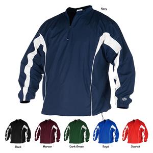 mens baseball pullover