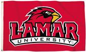 Collegiate Lamar Red 3'x5' Flag w/Grommets Collegiate Lamar Red 3'x5' Flag w/Grommets