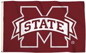 Collegiate Miss State Logo 3'x5' Flag w/Grommets Collegiate Miss State Logo 3'x5' Flag w/Grommets