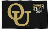 Collegiate Oakland Univ. 3'x5' Flag w/Grommets Collegiate Oakland Univ. 3'x5' Flag w/Grommets