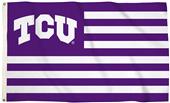 Collegiate TCU Stripes 3'x5' Flag w/Grommets Collegiate TCU Stripes 3'x5' Flag w/Grommets