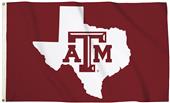 Collegiate Texas A&M 3'x5' Flag w/Grommets Collegiate Texas A&M 3'x5' Flag w/Grommets