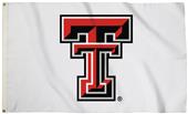 Collegiate Texas Tech White 3'x5' Flag w/Grommets Collegiate Texas Tech White 3'x5' Flag w/Grommets