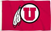 Collegiate Utah 3'x5' Flag w/Grommets Collegiate Utah 3'x5' Flag w/Grommets