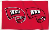 Collegiate Western Kentucky 3'x5' Flag w/Grommet Collegiate Western Kentucky 3'x5' Flag w/Grommet