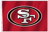 NFL San Francisco 49er's 2'x3' Flag w/Grommet NFL San Francisco 49er's 2'x3' Flag w/Grommet