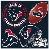 NFL Houston Texans 4 Piece Magnet Set NFL Houston Texans 4 Piece Magnet Set