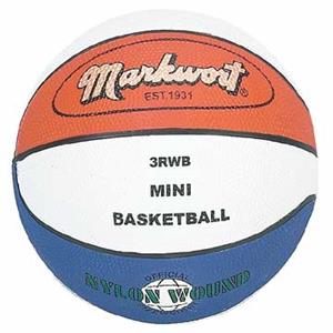 Markwort Mini Size 3 Rubber Basketballs