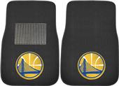 Fan Mats NBA Warriors Embroidered Car Mat (set) Fan Mats NBA Warriors Embroidered Car Mat (set)