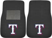 Fan Mats MLB Rangers Embroidered Car Mat (set) Fan Mats MLB Rangers Embroidered Car Mat (set)