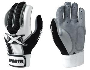 Worth Toxic Adult Sheep Leather Batting Gloves