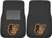 Fan Mats MLB Orioles Embroidered Car Mat (set) Fan Mats MLB Orioles Embroidered Car Mat (set)