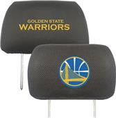 Fan Mats NBA Golden State Head Rest Cover (pair) Fan Mats NBA Golden State Head Rest Cover (pair)