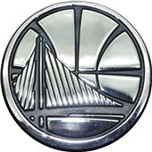 Fan Mats NBA Golden State Warriors Vehicle Emblem Fan Mats NBA Golden State Warriors Vehicle Emblem