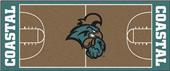 Fan Mats Coastal Carolina Basketball Court Runner Fan Mats Coastal Carolina Basketball Court Runner