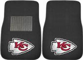 Fan Mats NFL Chiefs Embroidered Car Mat (set) Fan Mats NFL Chiefs Embroidered Car Mat (set)