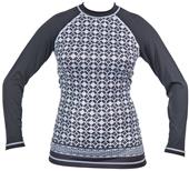 To Exceed Womens Elegancy Long Sleeve Rash Guard To Exceed Womens Elegancy Long Sleeve Rash Guard