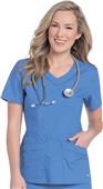 Landau Misses/Womens Rounded V-Neck Tunic Landau Misses/Womens Rounded V-Neck Tunic
