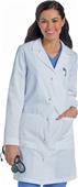 Landau Women's Knot Button Lab Coat Landau Women's Knot Button Lab Coat