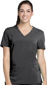 Lynx Womens Unleashed V-Neck Scrub Top Lynx Womens Unleashed V-Neck Scrub Top