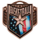Hasty Awards 2.25" Liberty Basketball Medals M-742 Hasty Awards 2.25" Liberty Basketball Medals M-742