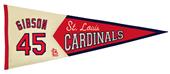 Winning Streak MLB Cardinals Gibson Legend Pennant Winning Streak MLB Cardinals Gibson Legend Pennant