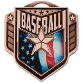 Hasty Awards 2.25" Liberty Baseball Medals M-742 Hasty Awards 2.25" Liberty Baseball Medals M-742