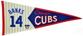 Winning Streak MLB Cubs Banks Legends Pennant Winning Streak MLB Cubs Banks Legends Pennant