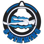 Hasty Awards 2.75" Epic Swimming Medals M-732 Hasty Awards 2.75" Epic Swimming Medals M-732