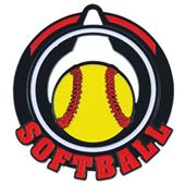 Hasty Awards 2.75" Epic Softball Medals M-732 Hasty Awards 2.75" Epic Softball Medals M-732