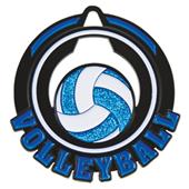 Hasty Awards 2.75" Epic Volleyball Medals M-732 Hasty Awards 2.75" Epic Volleyball Medals M-732