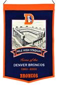 Winning Streak NFL Mile High Stadium Banner Winning Streak NFL Mile High Stadium Banner