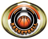 Hasty Award Halo Basketball Epic Insert Medal Hasty Award Halo Basketball Epic Insert Medal