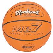 Markwort MB7 Series Orange Rubber Basketballs Markwort MB7 Series Orange Rubber Basketballs