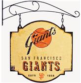 Winning Streak MLB Giants Vintage Tavern Sign Winning Streak MLB Giants Vintage Tavern Sign