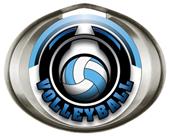 Hasty Award Halo Volleyball Epic Insert Medal Hasty Award Halo Volleyball Epic Insert Medal