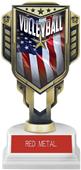 Hasty Awards 7" Volleyball Liberty Trophy Hasty Awards 7" Volleyball Liberty Trophy