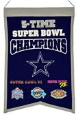Winning Streak NFL Cowboys Super Bowl Champ Banner Winning Streak NFL Cowboys Super Bowl Champ Banner