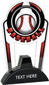Hasty 7.5" Epic TRUacrylic Baseball Trophy Hasty 7.5" Epic TRUacrylic Baseball Trophy