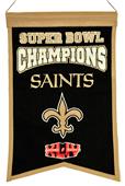 Winning Streak NFL Saints Super Bowl Banner Winning Streak NFL Saints Super Bowl Banner