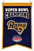 Winning Streak NFL Rams Super Bowl Champs Banner Winning Streak NFL Rams Super Bowl Champs Banner