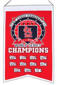 Winning Streak MLB Cardinals 11x Champs Banner Winning Streak MLB Cardinals 11x Champs Banner