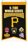 Winning Streak MLB Pirates 5x Champs Banner Winning Streak MLB Pirates 5x Champs Banner