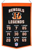 Winning Streak NFL Bengals Legends Banner Winning Streak NFL Bengals Legends Banner